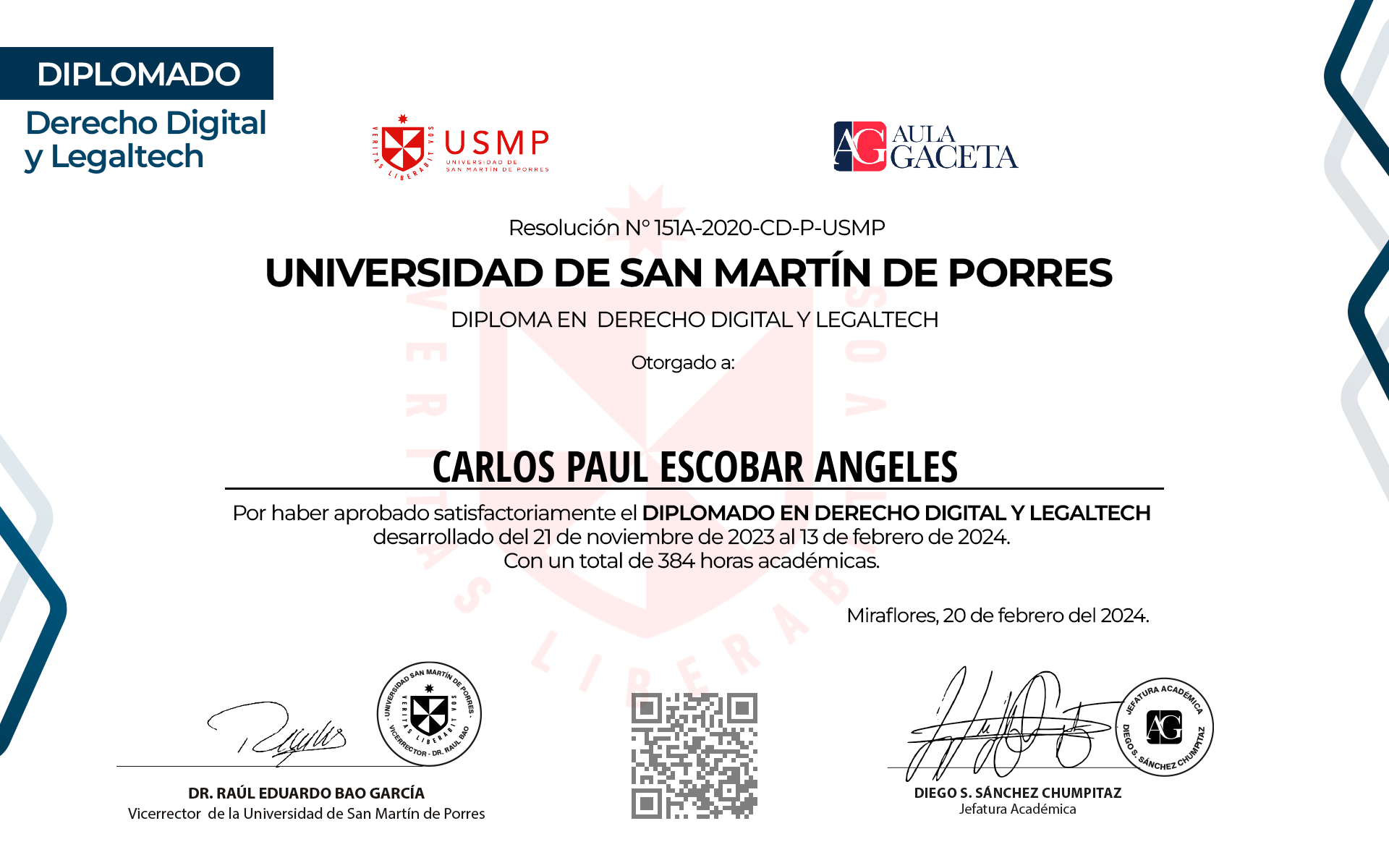 Certificado
